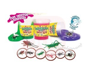 Slime Kimeleka 180g Insetos - Acrilex