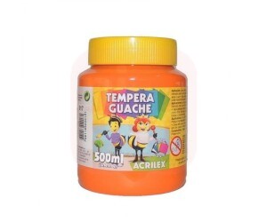 Tinta Guache 500ml Laranja - Acrilex