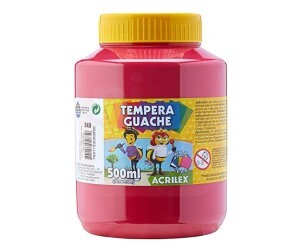 Tinta Guache 500ml Magenta - Acrilex