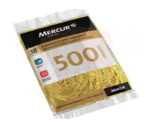 Elástico Amarelo Nº18 500 Unds - Mercur