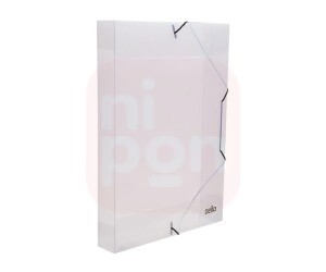 Pasta ABA Oficio Lombo 4cm - Cristal