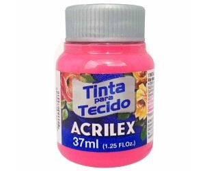 Tinta de Tecido 37ml Pink 527 - Acrilex