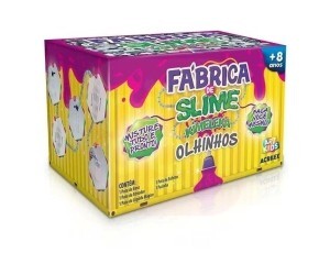 Fábrica de Slime Olhinhos - Acrilex