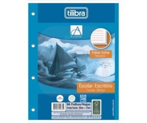 Bloco de Fichário Universitário FOLHAS SOLTAS Académie  - Tilibra