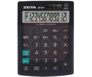 Calculadora de Mesa 12 Dígitos ZT811 - Zeta