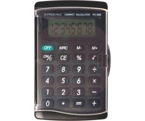 Calculadora 8 Dígitos PC068 - Procalc