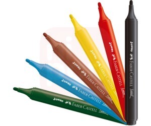 Canetinha 24 Cores Jumbo Triangular - Faber-Castell