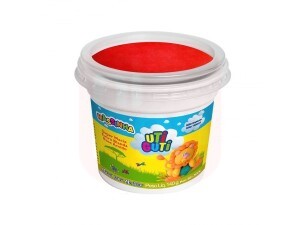 Massa de Modelar 140g Vermelho - Uti Guti