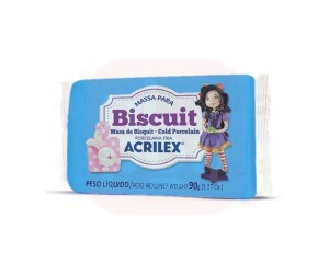Massa de Biscuit 90g Azul Celeste - Acrilex