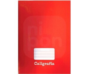 Caderno Caligrafia Vertical 48 Folhas Vermelho - Tamoio