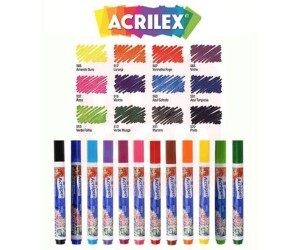 Caneta de Tecido Acrilpen Cores - Acrilex