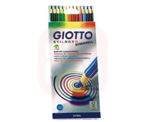 Lápis de Cor Aquarelável Still 12 Cores - Giotto
