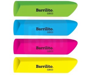 Borracha Triangular Neon Barrilito GB03 - Foroni