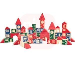 Mega Construções 120 Peças - Brinquedo Pedagógico