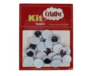 Olho móvel 08mm C/40 UND