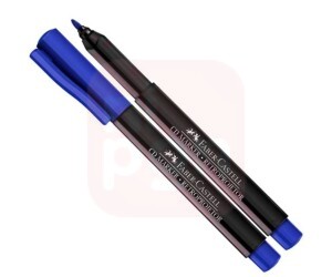 Caneta Retroprojetor 1.0mm Azul - Faber-Castell