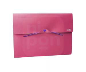 Pasta Sanfonada A4 FullColor Dello pink