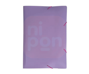 Pasta Aba Elástico Fullcolor Roxo