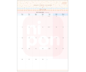 Agenda/Planner 2024 Soho Calendário 12 Folhas - Tilibra