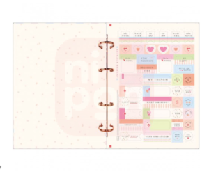 Planner Argolado 17,7 x 24 cm Soho 90 G 2024