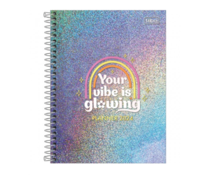 Agenda 2024 Glow Planner Tilibra Espiral