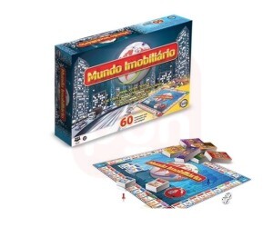 Mundo Imobiliário Toia Brinquedos Jogo Tabuleiro Monopolize