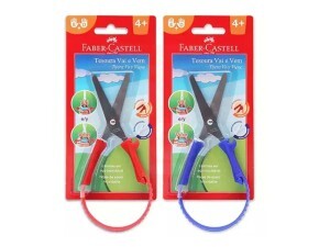 Tesoura Escolar Vai e Vem - Faber-Castell
