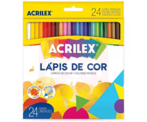 Lapis De Cor 24 Cores A crilex