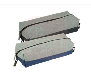 Estojo Duplo 2 Lados Cinza e Azul – 4472AZ