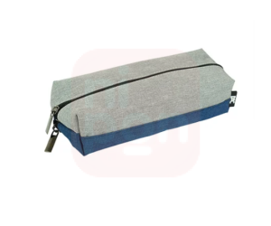 Estojo Duplo 2 Lados Cinza e Azul – 4472AZ