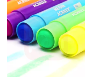Guache Bastão Neon 6 Cores – Acrilex