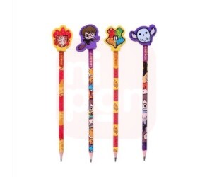 Lápis Grafite Hb Com Ponteira Harry Potter