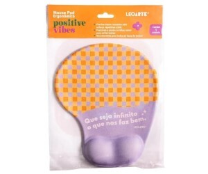 Mouse Pad Ergonômico Positive Vibes