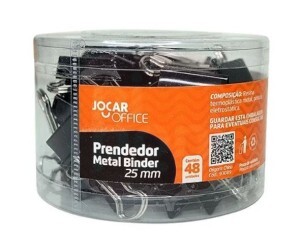 Prendedor Metal Binder 25mm Jocar Office