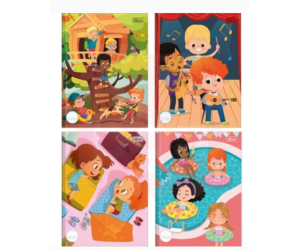 Caderno De Linguagem Brochura 40 FLS Sapeca