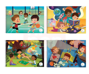 Caderno Meia Pauta Sapeca