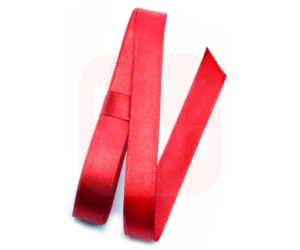 Fita de Cetim Vermelho 10mm Metro