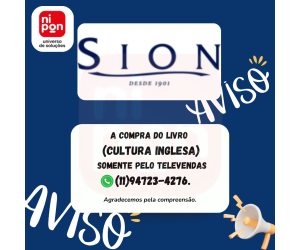 A COMPRA DO CULTURA INGLESA ESTÁ DISPONÍVEL PARA COMPRA SOMENTE PELO TELEVENDAS.