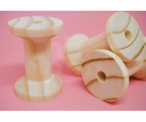 Kit Carretel de Madeira c/10