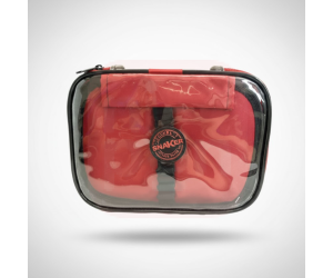 Estojo Box Super Clean 24Lápis Vermelho - Snaker