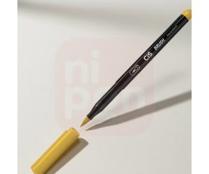 Caneta Marcador Brush Aquarelável CIS - Amarelo ouro