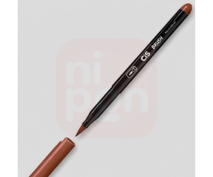 Caneta Marcador Brush Aquarelável CIS -  Bege