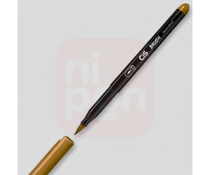 Caneta Marcador Brush Aquarelável CIS - Ocre