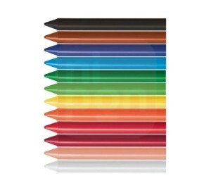 Gizão De Cera Jumbo Infantil 12 Cores - Faber Castell