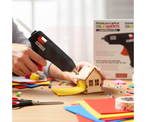 Pistola de Cola Quente Grande Leonora