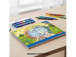 Caderno de Cartografia e Desenho 48 Folhas Basic Art