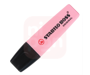 Marca Texto Stabilo Boss 70/129 Rosa Pastel