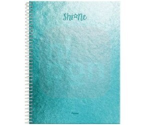 Caderno 10 Matérias Shine - Tilibra